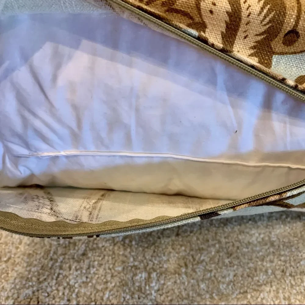 Beautiful‎ Westport Teal Green Floral Accent Pillow